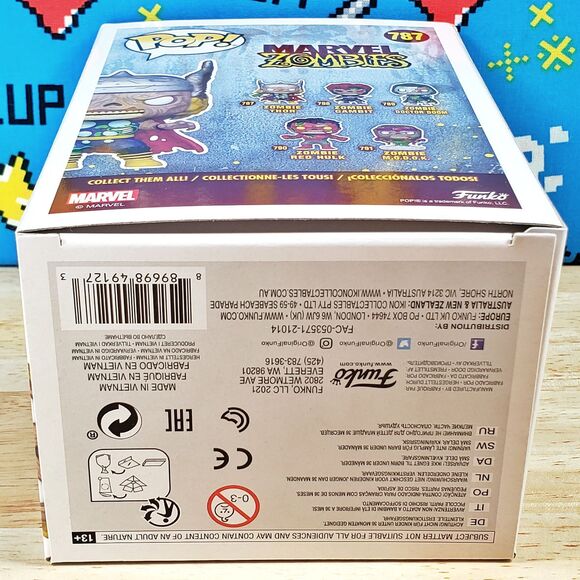 Funko PoP WHAT IF..? Marvel Zombies Zombie Thor #787 2021 Vinyl + Protector - Picture 10 of 10